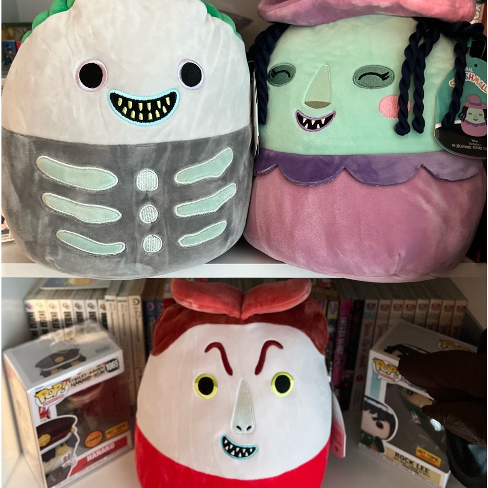 SOLD🌸Squishmallow NBC 12in Lock, Shock, Barrel Set Lot NEW🌸